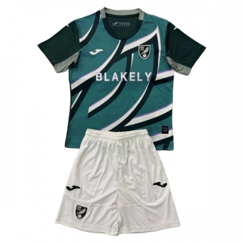 Conjunto Norwich City Equipamento Alternativo 2025-26 - Criança Conjunto Norwich City Equipamento Alternativo 2025-26 - Criança